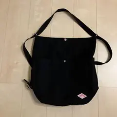 DANTON ブラック 3wayショルダーバッグ