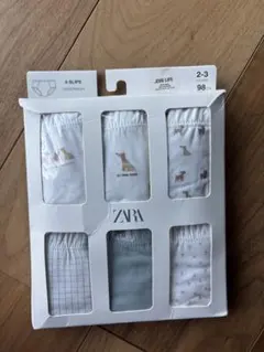 ZARA 2-3歳用 下着 6枚セット
