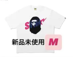 APE HEAD RELAXED FIT TEE WHITE / M