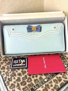 サマンサベガ　セーラームーン　マーキュリー　長財布　ライトブルー　水色　新品