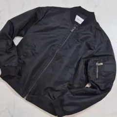 CALVIN KLEIN MA1 フライトジャケット ブラック S