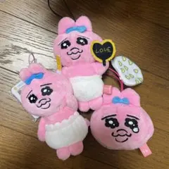 おぱんちゅうさぎ　ぬいぐるみキーホルダー
