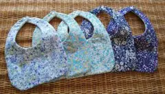 ベビースタイ 5枚セット 花柄(5)まとめ売り