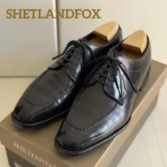 SHETLANDFOX 6 536F ストレートチップ 内羽根 黒 - メルカリ