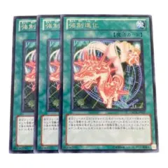 遊戯王 進化する人類 3枚セット 字レア - メルカリ