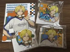 サカモトデイズ 朝倉シン まるくじ 缶バッジ アクリルバッジ 特典ブロマイド