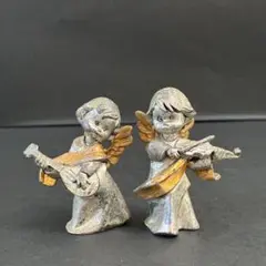 ＜アンティーク＞天使音楽隊　8体セット　Angel　置物　フィギュア アンティーク＞天使音楽隊 8体セット Angel 置物 フィギュア