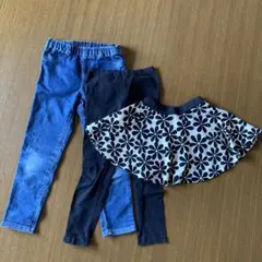 110cm ボトム　まとめ売り　女の子　スカート　レギンス　レギパン