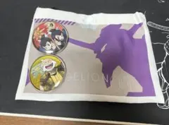 エヴァンゲリオンサコッシュ＋ポケモン 缶バッジ2個セット