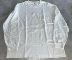 【UNIQLO U】クルーネックT（長袖）ポケット付