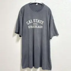 エムビースポーツ Tシャツ 半袖 カレッジ Tシャツ 2XL ビッグサイズ 灰