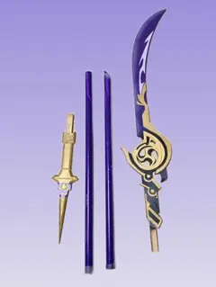 即発送・新品未使用】原神/雷電将軍コスプレ武器 草薙の稲光 - メルカリ