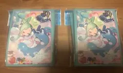 ポケモンカード　デッキシールド　2セット　ルチア　スリーブ