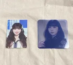 niziu ミイヒ　トレカ　スクエアカード　ステッカー