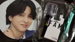 寺西拓人　うちわ　FAMペンライト　銀テープ　timelesz タイムレス