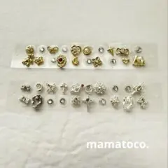 耳ツボジュエリー　セラミックス粒　40粒　ハンドメイド