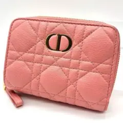 Christian Dior CDロゴ 二つ折り財布 レッド - メルカリ