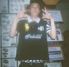 Pedestal japan polo shirt sサイズ - メルカリ