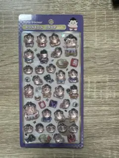 【正規品】ボンボンドロップシール　和柄　お相撲さん　おすもうさん