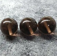 B91　高品質　天然ガラス　アイスオブシディアン　11.5ミリ