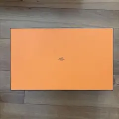 エルメス シューズボックス 純正 空箱 オレンジ 大型
