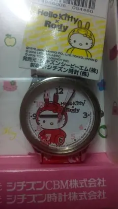 新品★ハローキティ✕Rody★シチズン 腕時計 レッド 赤★日本限定