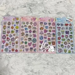 たまごっち　きゅんポップシール　4枚SET 立体　ぷくぷく