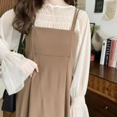 ダブルストラップワンピース　Mサイズ