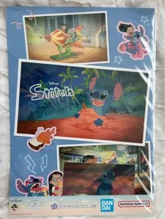 一番くじ リロ＆スティッチ F賞 ポスター＆ポストカードセット