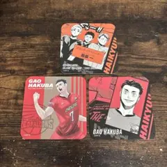 ハイキュー vリーグ 宮侑 及川徹 岩泉一 白馬芽生 コースター