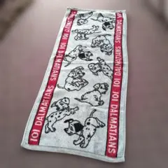 【未使用】ディズニー 101匹わんちゃん フェイスタオル 綿100%