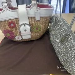 新品・未使用 COACH チェリーブロッサム 日本限定 桜 巾着 かごバッグ COACH チェリーブロッサム 日本限定 桜 巾着 かごバッグ - メルカリ