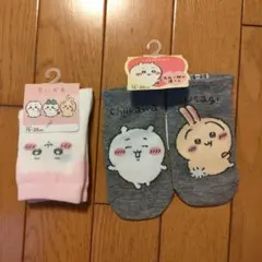 ちいかわ キッズ靴下 15-20cm 2足セット