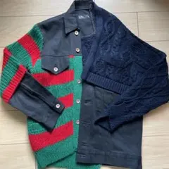 【中古美品/サイズ1/2020AW】kolor ドッキンジャケットのサムネイル