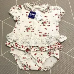 【SENSE OF WONDER】いちご柄　ロンパース　７０センチ