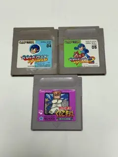 【ゲームボーイ】ロックマンワールド1.2、くにおくん【バラ売り値下げ不可】