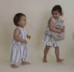 organic zoo ストライプセットアップ