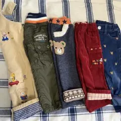 ミキハウス　パンツ5点セット95cm