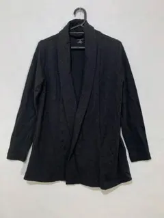 LANDS'END ランズエンド 綿100% ボタンレスカーディガン Mのサムネイル