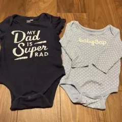 babyGap ベビー ボディスーツ 2点セット