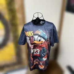 Donald Duck グラフィティ 両面プリントTシャツ〜新品未使用品〜男女兼