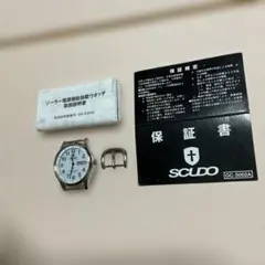 SCUDO ソーラー腕時計