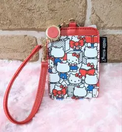 サンリオ ハローキティ HELLO KITTY♡ リール付き ICカードケース
