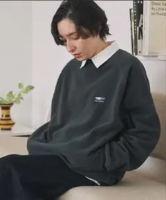 The Craft Crew フリース スウェット チャコール