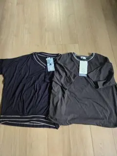 しまむら　Tシャツ　カットソー　まとめ　L　新品未使用