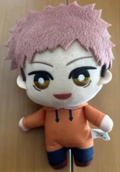 呪術廻戦　　ぬいぐるみ　キーホルダー　虎杖悠仁