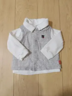 ミキハウス ダブルビー ベスト ポロシャツ