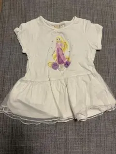 petit main ラプンツェル　フリルTシャツ　110サイズ