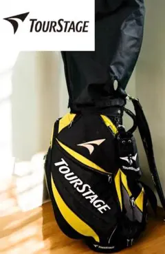 ゴルフバッグ　TOURSTAGE 黒 ツアーステージ TOURSTAGE ゴルフバッグ キャディバッグ 黒