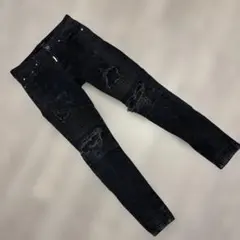 REPRESENT バイカーデニム 30 上野商会 黒 ダメージジーンズのサムネイル